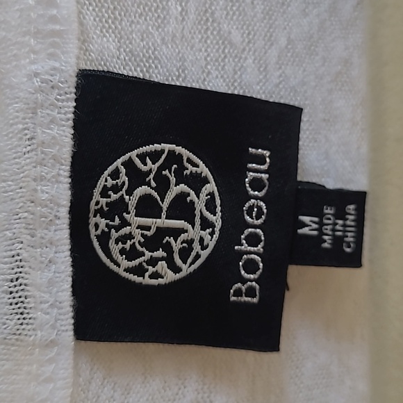 Bobeau sleeveless tunic. Medium. Cream color - Picture 4 of 6